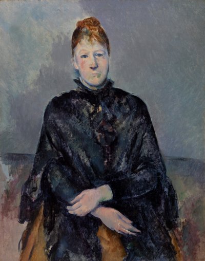 Madame Cézanne von Paul Cézanne